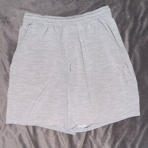 lululemon athletica Heather Gray Athletic Shorts